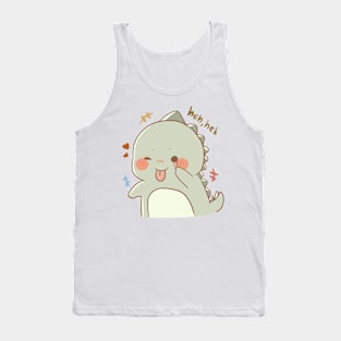 Funny Dinosaur Tank Top